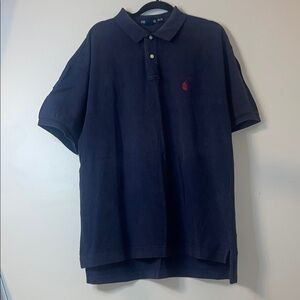 Nautica Men’s Blue Polo Shirt Classic Design Size XL #136